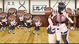 Infiltration! Lesbian Castle! ~The Legendary Futanari Kunoichi is Targeted~