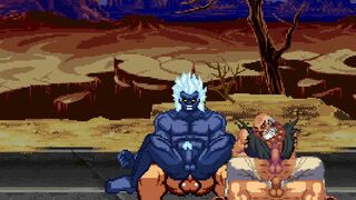 MUGEN Oni & Heihachi X Rumble McSkirmish & Gouken