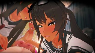 Gyaru bullying in the infirmary