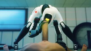Glados has a body and needs material to research