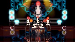 Nakano Ichika X Nakano Nino X Nakano Miku X Nakano Yotsuba X Nakano Itsuki MMD