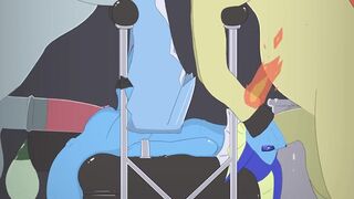 Glastrier X Vaporeon X Rapidash