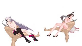 【sexdance】The pornographic dance performances of Fugue and Thelema