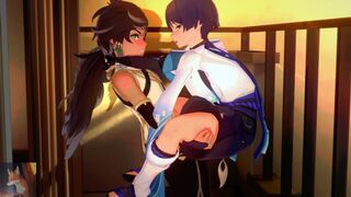 [4K-SFX] Sethos x Scaramouche [Foxy]