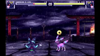 Umbreons peleando territorio (mugen)