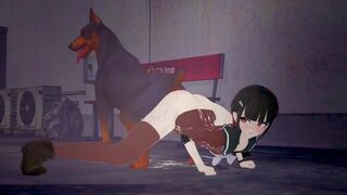 Maki Bestiality Dog Sex