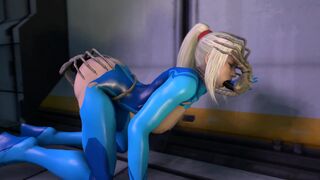 Samus X Facehugger