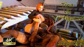 Tina VS Vortigaunt [26RegionSFM][4K60FPS]