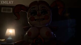 Circus baby Footjob POV