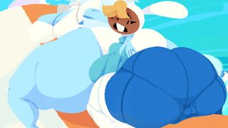 Fionna and Ice Queen (gas alt) [Puntthepoodle]