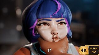 Juno's Brutal Blowjob [Sub Español] [RadRoachHD]