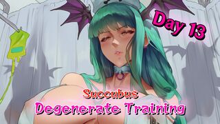 [Animated and Voiced JOI] Succubus Degenerate Training Day 13 [Medical Roleplay]