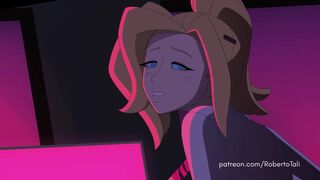 Batgirl Overwatch Mercy Parody