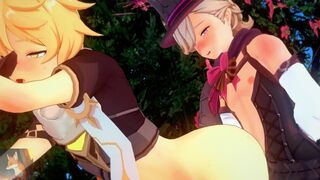 [4K-SFX] Lyney x Aether [Foxy]