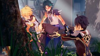 [4K-SFX] Aether x Xiao [Foxy]