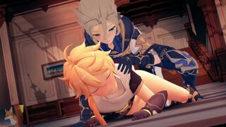 [4K-SFX] Aether x Albedo [Foxy]