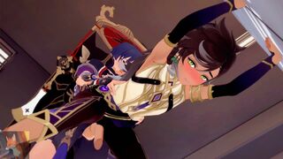 [4K-SFX] Sethos x Scaramouche [Foxy]