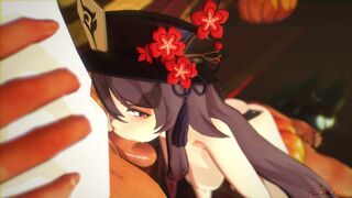 Hutao Halloween Pumpkin fun