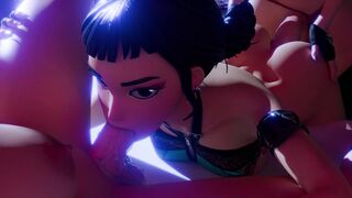 KPop Demon Hunters  Futanari Compilation (Ichirenn61)