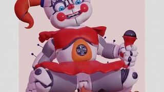 Circus Baby Riding the Dick