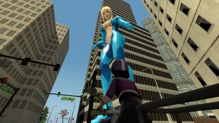 Samus's stroll by thelittleboot