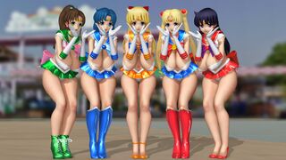 [MMD] Sailor Moon - Kimagure Mercy
