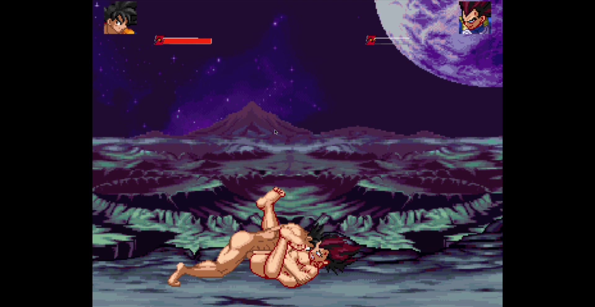 Mugen Dragon Ball Part 1: Songoku Vs Vegeta
