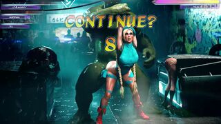 Cammy Whitte Pussy Pummeled by Hulk