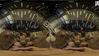 Lara Croft Poolside Fuck