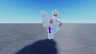 BRAND NEW Dummy plays with her toy