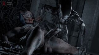 Alien X Futa Predator