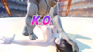 MMD R-18 Reina Mishima Tekken 8 ryona Fuck Dark Ogre XXX DL