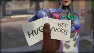D.Va - Get Fucked [NO WM][Blacked][Aphy3D][4K60FPS]