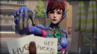 D.va Threesome [Alt] [NO WM] [Aphy3D] [4K] [60 FPS]