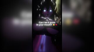 growin huge while you slurp