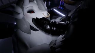 Furry Huge insertion