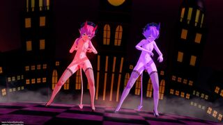 [TresteSky] Femboy Adaptation Series 35 - Red Velvet Monster Dance Only - FemDemons