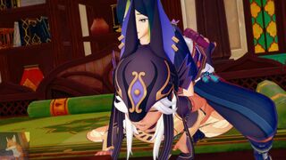 [4K-SFX] Tighnari x Cyno [Foxy]