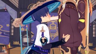 [4K-SFX] Scaramouche x Aether [Foxy]