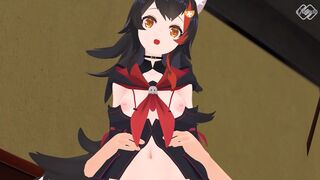 Ookami Mio Is Having Sex