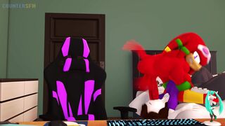 Knuckles fucking Jaiden