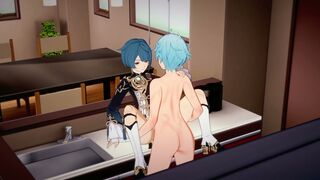 Chongyun x Xingqiu [Hekate]