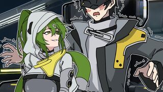 What are Endministrator and Fluorite busy with in their seats?