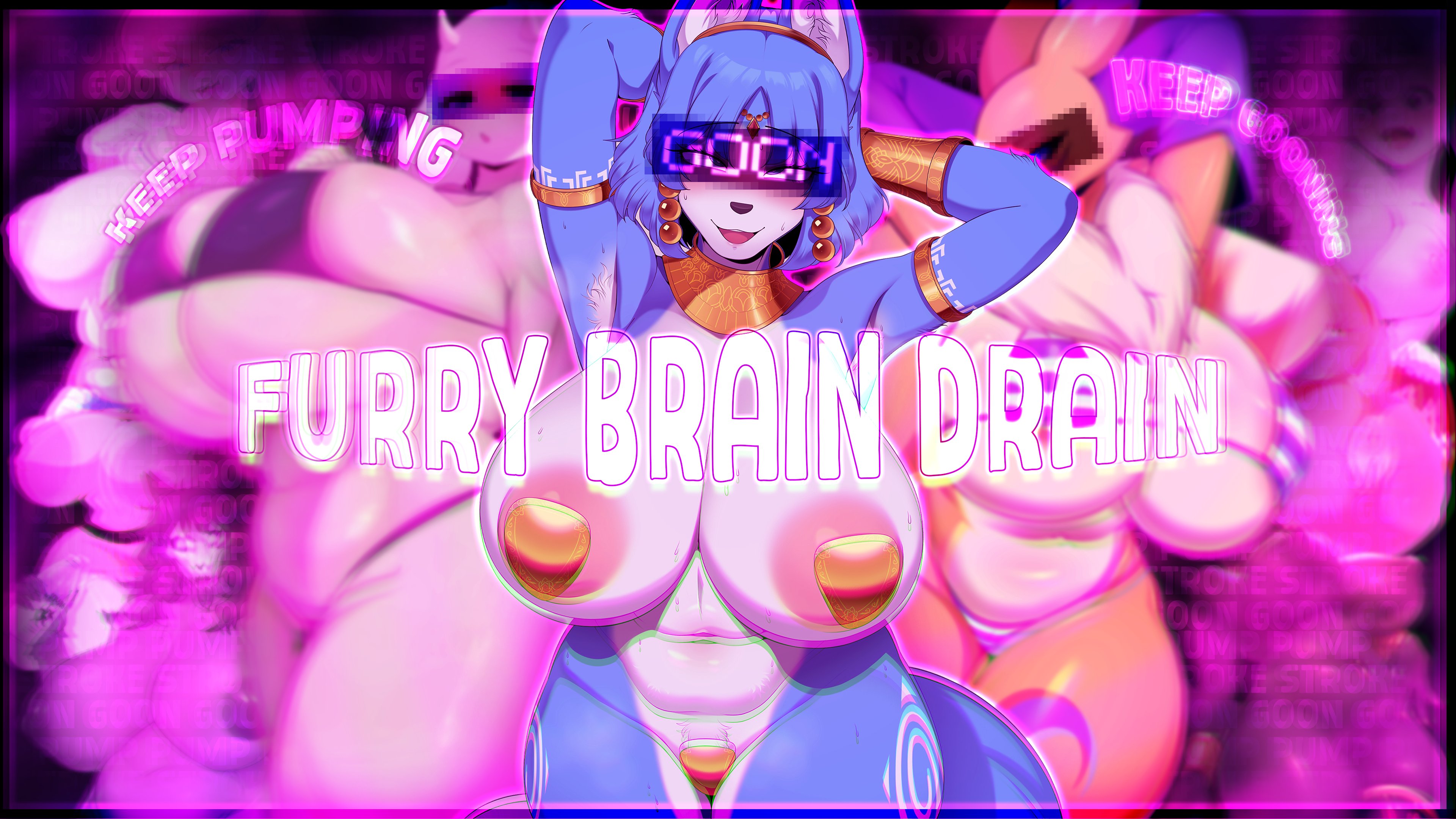 Furry Brain Drain~!