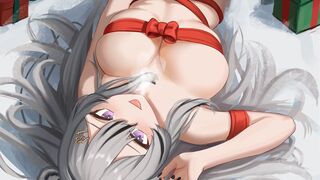 Santa's daughter makes your Christmas wishes come true [Vanilla, Edging, Frenulum]