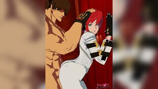 fucked Jack-o on wall (guilty gear)