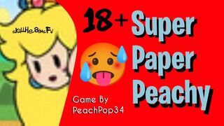 Super Paper Peachy (Flash Gameplay)