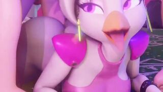 Glamrock Chica Doggystyle POV