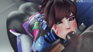 D.Va - Meka Debt [Blacked][Evilbaka][4K60FPS]