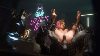 Judy x Adam Smasher (Nude)